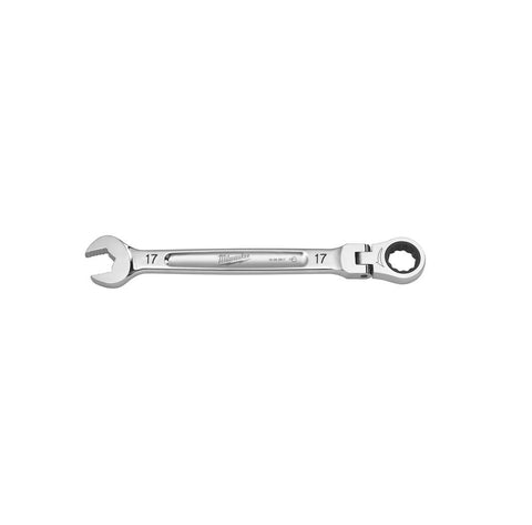 Milwaukee Flex Head Combination Wrench, Chrome