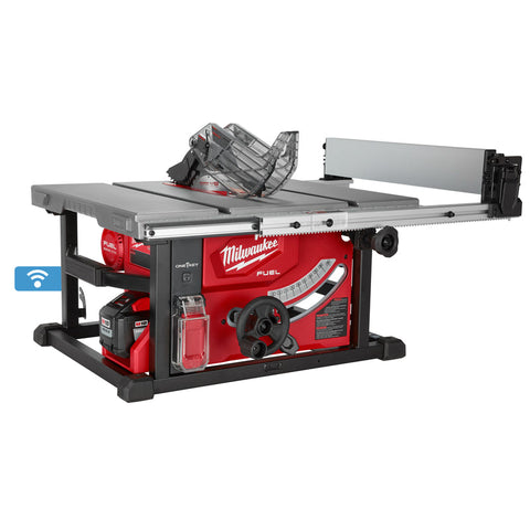Milwaukee M18 FUEL Cordless Table Saw Kit, Red, 12 Amp