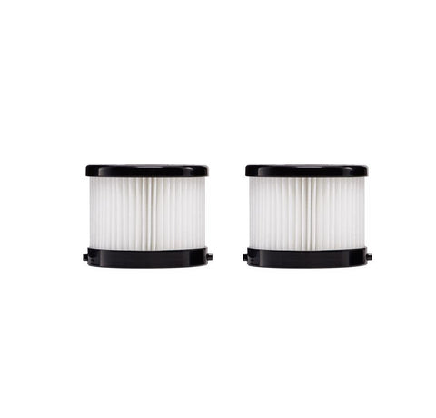 Milwaukee HEPA Filter, Black/White, Pack of 2