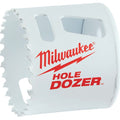 Milwaukee Hole Dozer Hole Saw, Bi-Metal, 2-5/8" Dia x 1-3/4" L