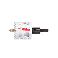 Milwaukee Hole Dozer Hole Saw, Bi-Metal, 1/4 Inch