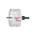Milwaukee Hole Dozer Hole Saw, Bi-Metal, 3-1/2 Inch