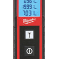 Milwaukee Laser Distance Meter, Plastic, Red & Black, 65'
