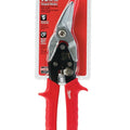 Milwaukee Left Cutting Aviation Snips, Red, 10" L