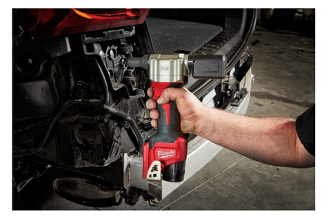Milwaukee M12 Cordless Rivet Tool, Black/Red