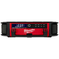 Milwaukee M18 PACKOUT Radio + Charger, Red