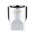 Milwaukee Metric Socket, 15 mm Socket, 1/4 in Drive