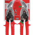 Milwaukee Offset Aviation Snip Set, Red, 10" L