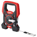 Milwaukee Open Reel Long Tape Measure, Red, 100' L