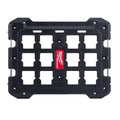 Milwaukee PACKOUT Mounting Plate, Polypropylene, Black