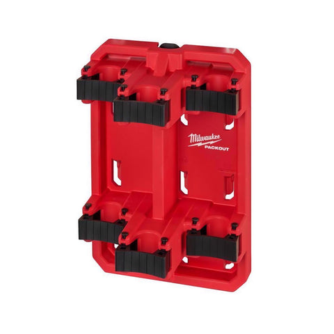 Milwaukee Packout Shop Storage Tool Rack, Black/Red