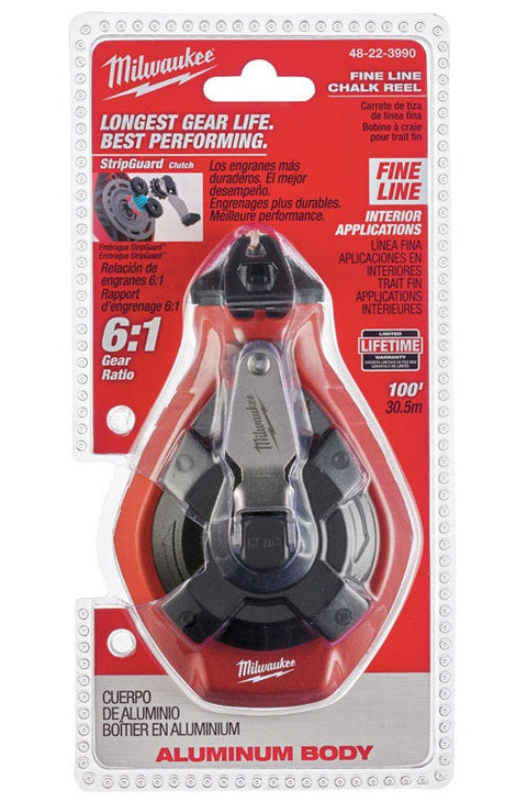 Milwaukee Precision Line, Red, 100' L