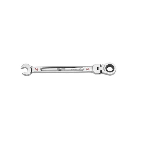 Milwaukee SAE Flex Head Combination Wrench, Chrome Vanadium Steel