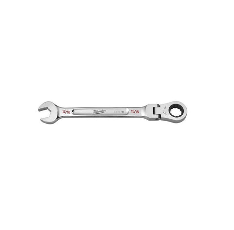 Milwaukee SAE Flex Head Combination Wrench, Chrome Vanadium Steel
