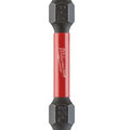 Milwaukee Shockwave Impact Duty Double Ended Power Bit, PH2/SQ2