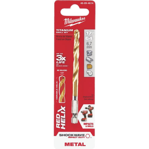 Milwaukee Shockwave Impact Duty Hex Shank Drill Bit