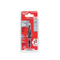 Milwaukee Shockwave Impact Step Drill Bit, #3, 3.28" L