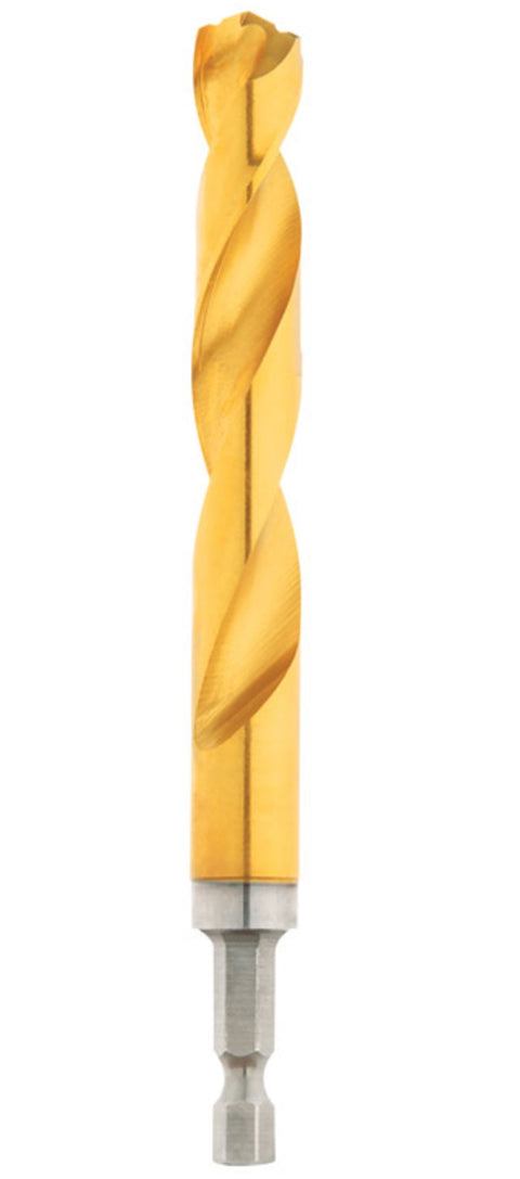 Milwaukee SHOCKWAVE Impact Duty Titanium Drill Bits, RED HELIX, 1/2"