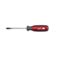Milwaukee Tool Slotted Screwdriver, Black/Red