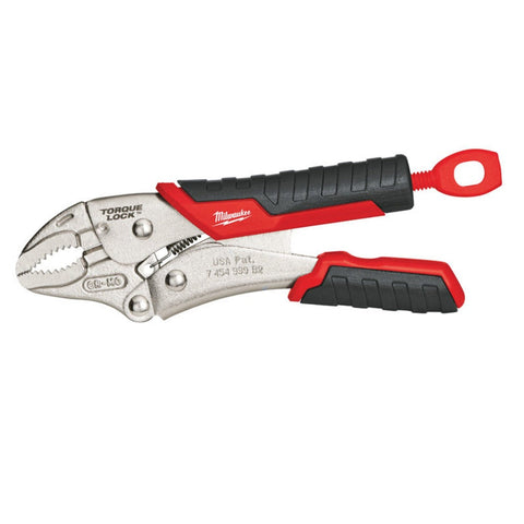 Milwaukee orque Lock Curved Jaw Locking Plier, 5" L