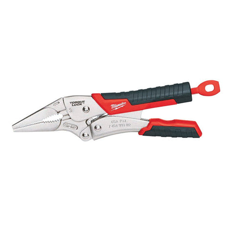 Milwaukee Torque Lock Long Nose Pliers, 9 Inch