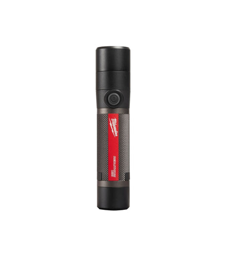 Milwaukee LED Rechargeable Flashlight, Black/Red
