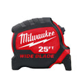 Milwaukee Wide Blade Tape Measure, 25 Feet x 1.3 Inch
