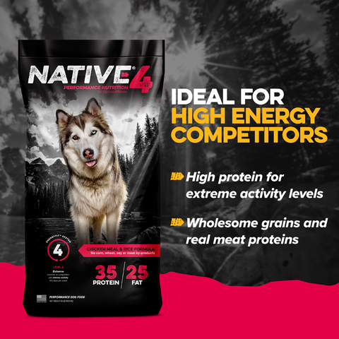 Native® Level 4 Dog Food, 40 lb