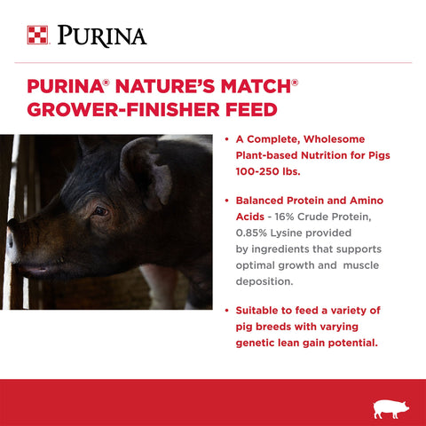 Nature’s Match® Grower-Finisher Swine Feed, 50 lb – view 2