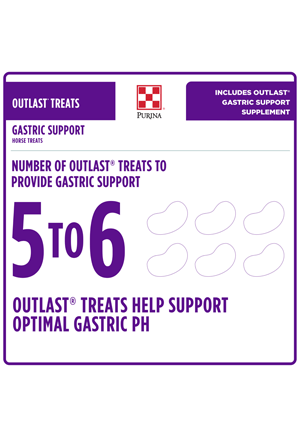 Purina® Outlast® Horse Treats, 3.5 lb