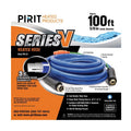 Pirit Heated PVC Garden Hose, Blue, 100 ft.