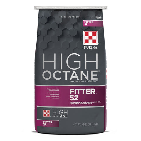 Purina® High Octane® Fitter® 52 Show Supplement, 40 lb