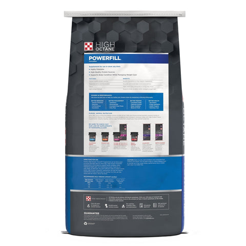 Purina® High Octane® Powerfill® Supplement Show Pig Supplement, 50 lb – view 2