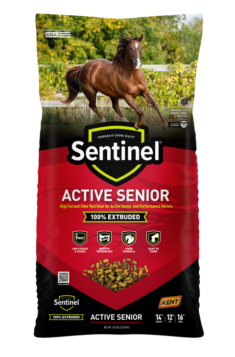 Sentinel® Active Senior Horse Feed, 50 lb
