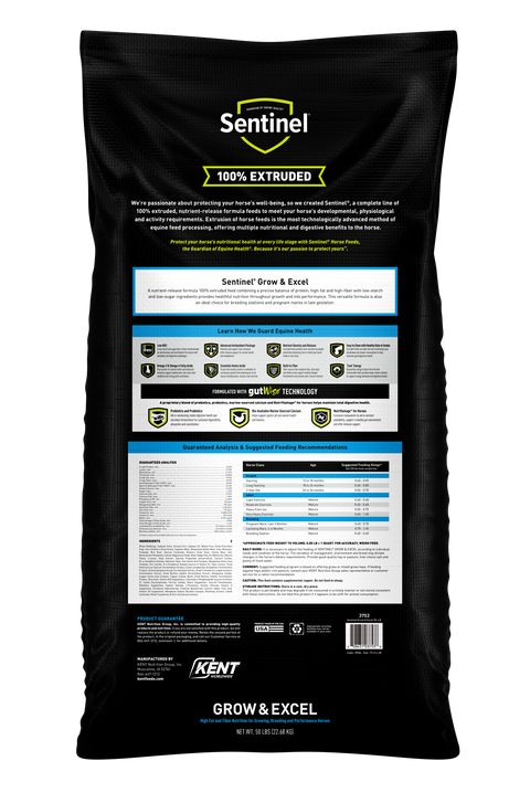 Sentinel® Senior SR Horse Feed, 50 lb