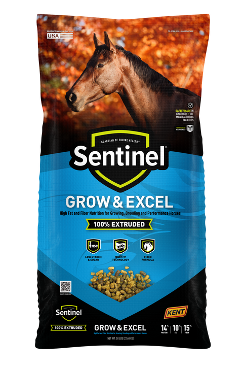 Sentinel® Grow & Excel Horse Feed, 50 lb