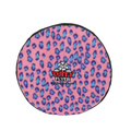 Tuffy Ultimate Flyer Dog Toy Pink Leopard