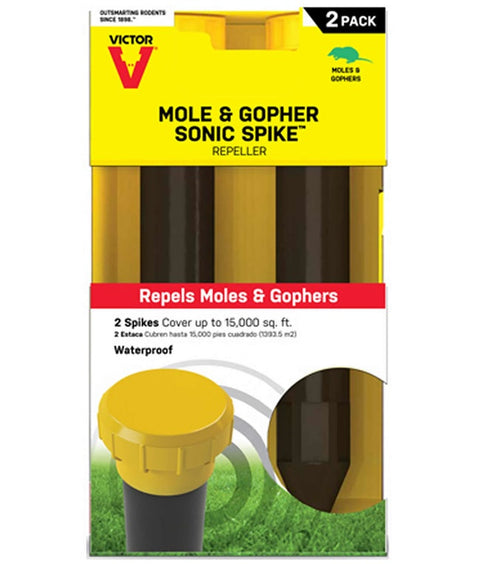 Victor Mole & Gopher Sonic Spike, 2 Pack