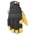Wells Lamont Saddletan Cowhide Winter Gloves, Large