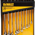 DeWalt Metric Combination Wrench Set, 10 Piece