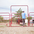 Tarter American Walk-Thru-6-Bar Economy Walk-Thru- 6' Red