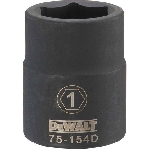 DeWalt Impact Socket SAE, 3/4" Drive, 1"