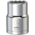 DeWalt SAE 12 Point Impact Socket, 3/4" Drive, 7/8"