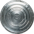 INFINITY GALVANIZED STEEL LID FOR UTILITY CAN 4/6 GAL GALVANIZED STEE