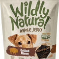 WILDLY NATURAL WHOLE JERKY STRIPS 5 OZ GRILLED BISON