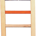 HAPPY BEAKS WOODEN HANGING LADDER 14X5.5X.75 IN