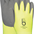 BELLINGHAM HI-VIS ACRYLIC W/LATEX PALM GLOVES MD HI-VIS YELLOW