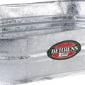 HOT DIPPED STEEL OVAL TUB 5.5 GAL STEEL