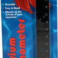 LIQUID CRYSTAL HORIZONTAL AQUARIUM THERMOMETER LG