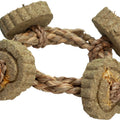 NIBBLES TIMOTHY HAY BRAIDED ROPE CIRCLE CHEW TOY